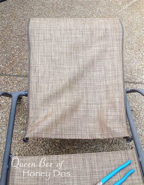 How To Repair Sling Chairs And Chaises Outdoor Sling Chair Sling Chair