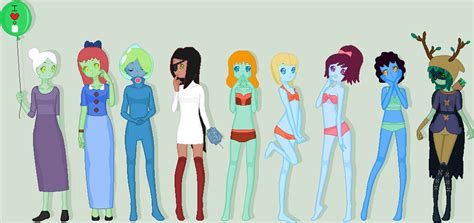 Girls Of Adventure Time Part 4 By Gfnerdy On Deviantart