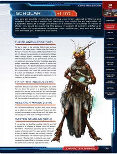 A basic breakdown of the class. 116 Best Starfinder images | Roleplaying game, Sci fi characters, Sci fi