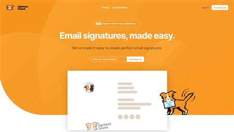 Signature Hound Super Signature Pour Emails Sur Gmail Iphone Outlook