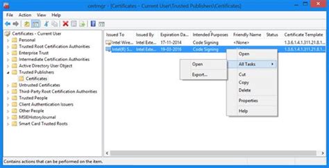 Certmgrmsc или диспетчер сертификатов в Windows 11