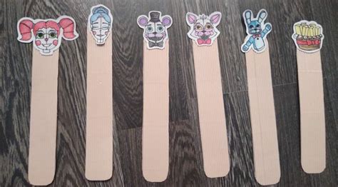 Free Printable Five Nights At Freddy S Bookmarks