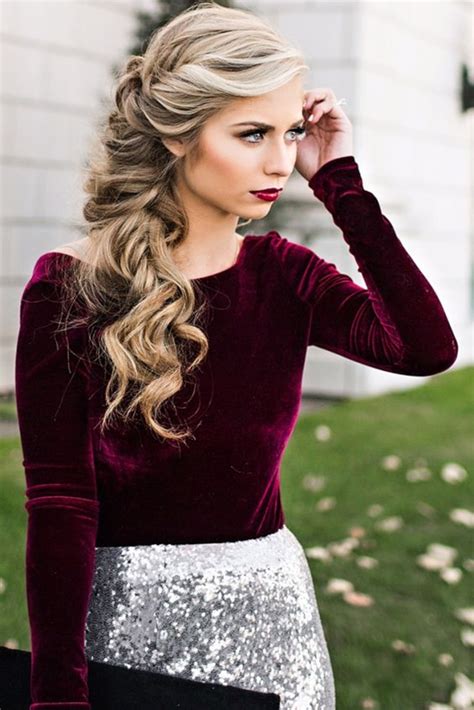 Stylish Hairstyles To Rock This Christmas Xmas Patry Hairstyles Updo