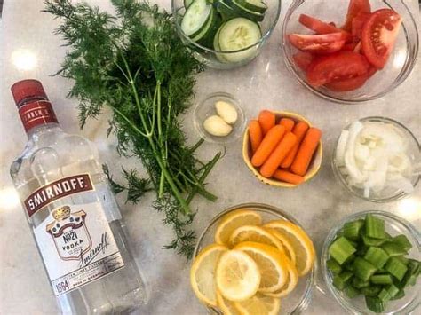 The Best Bloody Mary Vodka Infusion Infused Vodka