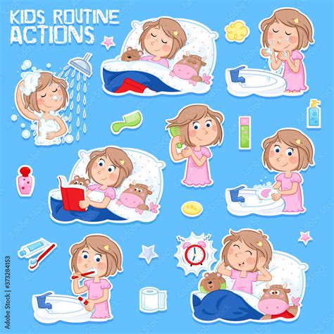8722 Bedtime Routine Images Stock Photos And Vectors Shutterstock