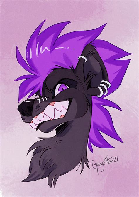 Hyena Art By Ggenystar On Twitter Furry