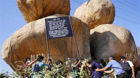 Hyderabad Activists Put Up Boards To Save Khajaguda Hills Cite Hc Order