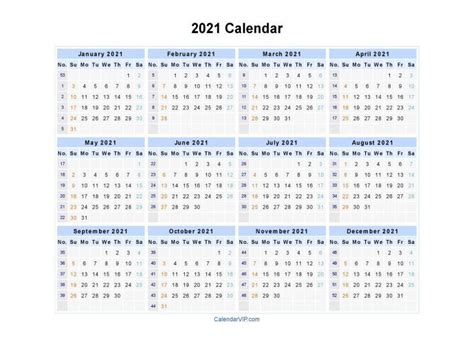 2021 Payday Working Days Calendar Calendar Template Printable