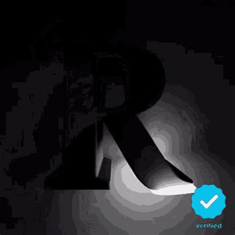 Letter R Verified  Letterr Verified Glowing Discover And Share S