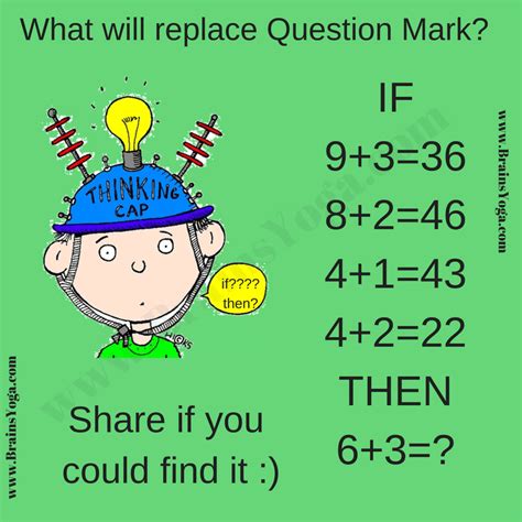 Mind Bending Logic Puzzle Solve The Equation Challenge