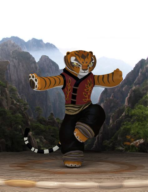 Master Tigress The Kung Fu Panda Fan Art Fanpop