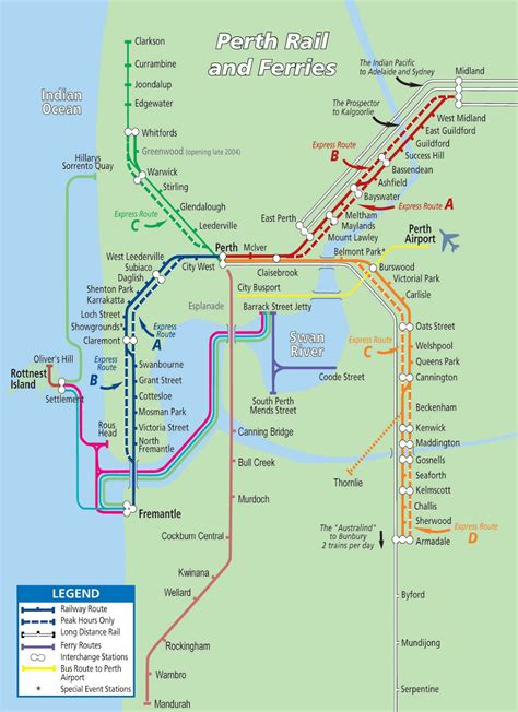 Perth Map Transport