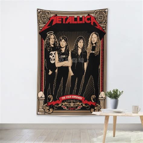 Black Sabbath Rock Band Hanging Art Waterproof Cloth Polyester Fabric