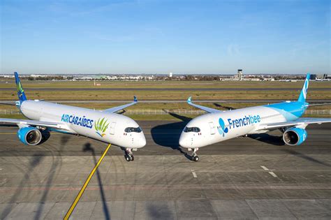 French Bee Et Air Caraïbes Reçoivent Deux Nouveaux A350 1000 Actu