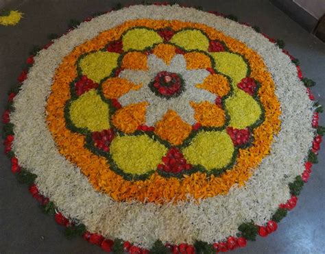 20 Best Flower Rangoli Designs Ideas For Pongal 2024