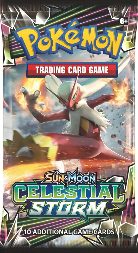 Pokemon Trading Card Game Sun And Moon Sm7 Celestial Storm Booster