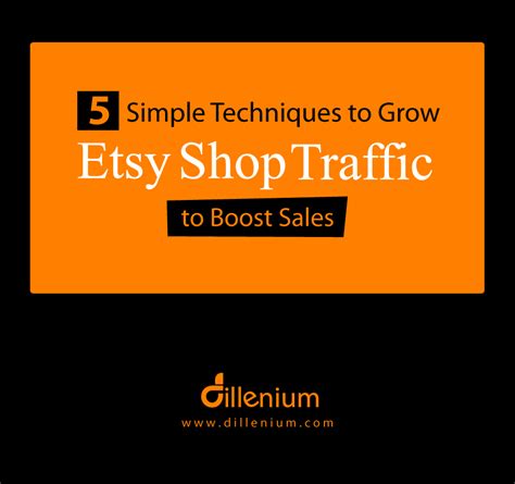 5 Simple Techniques To To Improve Etsy Shop Traffic And Increase Sales