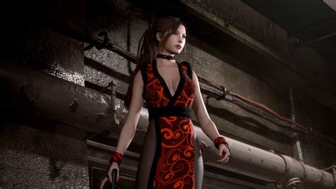 Resident Evil 2 Remake Mod Ada Wong Costume Fire Dance Outfit