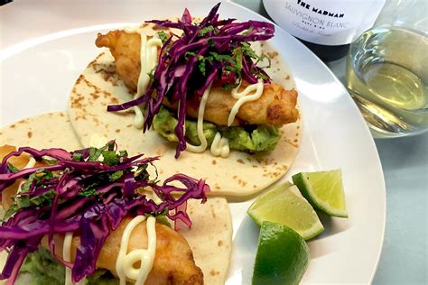 Baja Style Fish Tacos The Drinks List