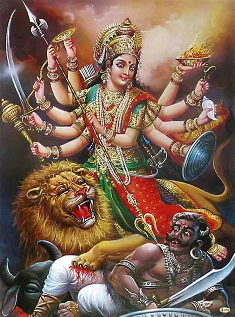 Bharat Darshan Devi Navaratri God As Male And Female Durga Durga Goddess Durga Kali