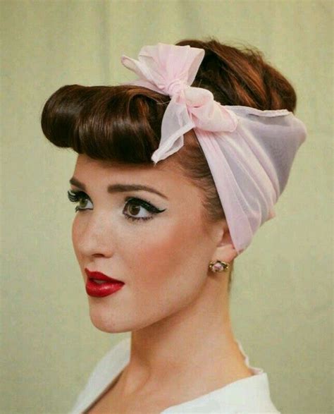 50s Hairstyles For Long Hair How To 50 S Inspired Vintage Updo