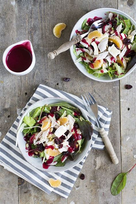 Salade Met Kalkoen Cranberrysaus En Brie Brenda Kookt