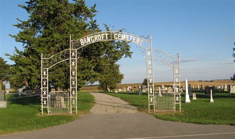 Bancroft Cemetery Dans Bancroft Nebraska Cimetière Find A Grave