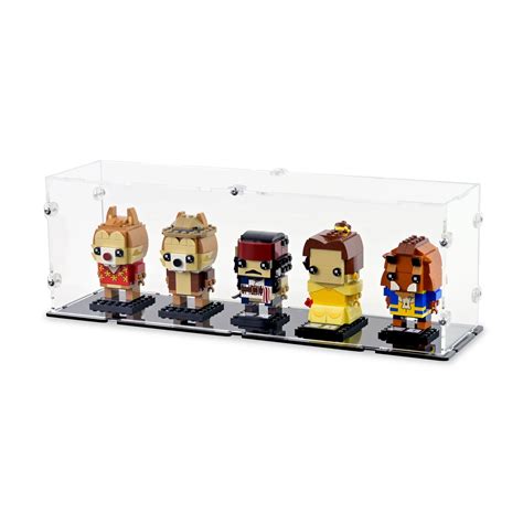 Acrylic Display Case For 5x Lego Brickheadz Idisplayit