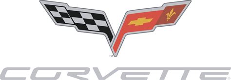 Corvette Logo Zeichen Vektor Bedeutendes Corvette C6 Logo Vector