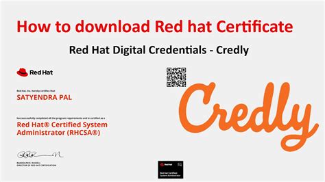 How To Download Red Hat Rhcsa Rhce Openshift Openstack Certificate