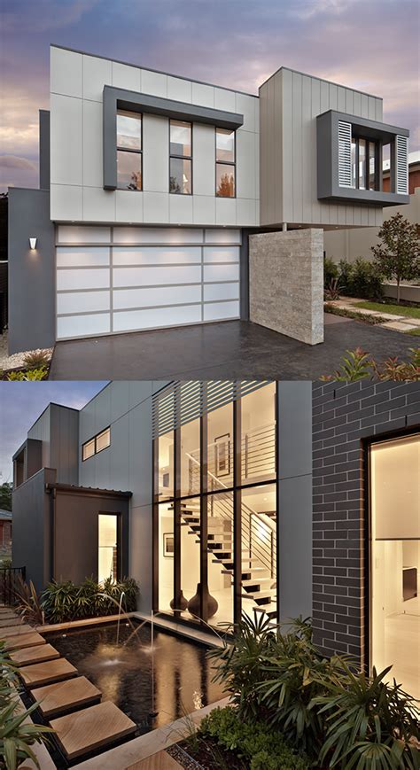 Stunning Minimalist Home Facade Renovation House Styles Outdoor Areas