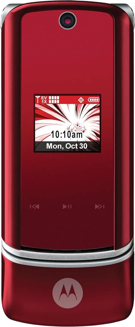 Motorola Krzr K1m Red Phone Verizon Wireless Sports