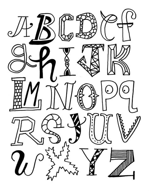 Fancy Letters Drawing At Getdrawings Free Download