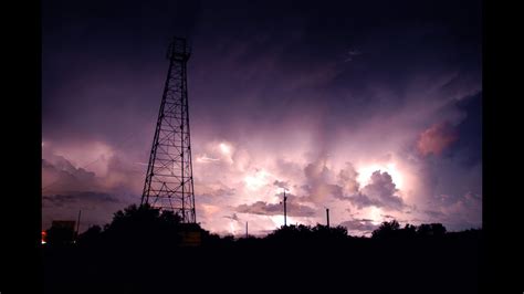 Lightning Storm Timelapse Texasnebraska 2015 Youtube