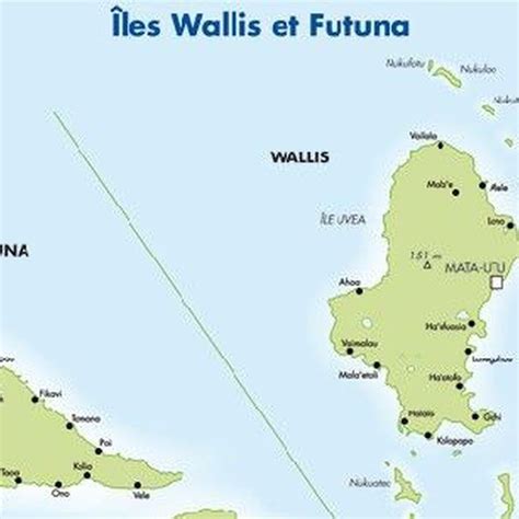 Wallis Et Futuna Voyages Cartes