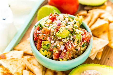 Chunky Avocado Salsa Recipe Shugary Sweets