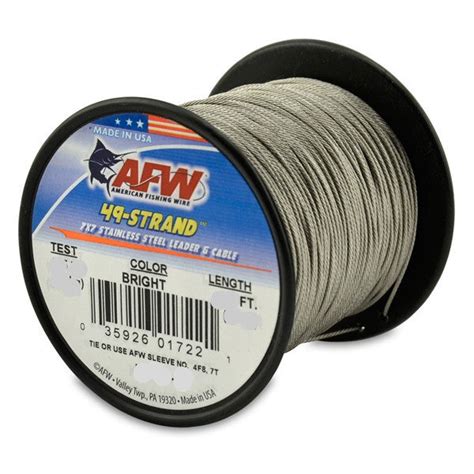 Afw 49 Strand 7x7 Stainless Steel Shark Leader Cable Bill Bucklands