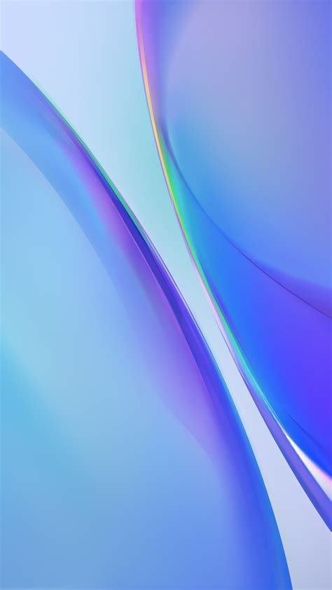 Android 10 Wallpaper 4k Blue Gradient Stock Vivo Nex