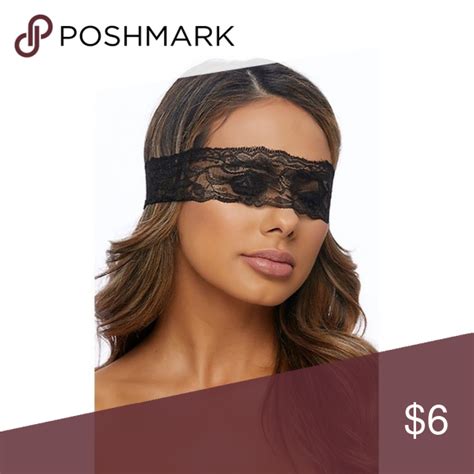 black lace blindfold 1314 lace blindfold length 9 inches forplay intimates and sleepwear lace