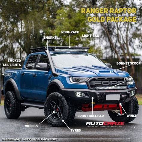 Ford Ranger Raptor Autocraze Midrange Package