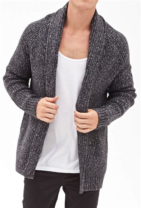 I Have This Sweater And Love It Its So Long Warm And Cozy Cable Knit Cardigan 21 Men