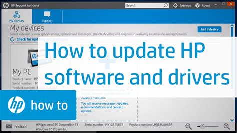 Operating system(s) for mac : Automatically Updating HP Software and Drivers - YouTube