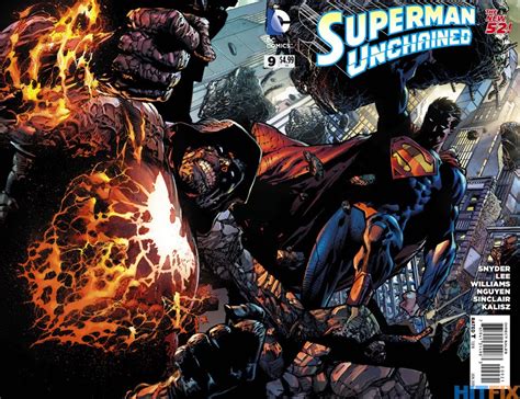 Weird Science Dc Comics Superman Unchained 9 Preview