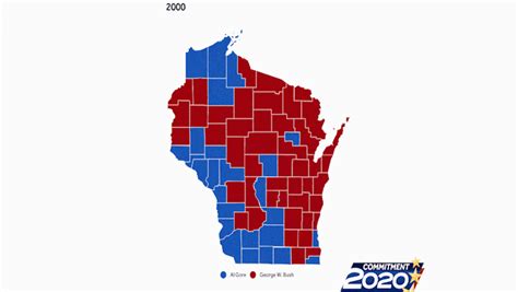 Wisconsin Election Results By County For Past Presidential Races
