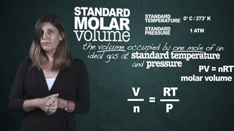 Standard Molar Volume Youtube