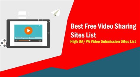 Best Free Video Sharing Sites List High Da Pa Seo Aitechtonic