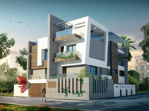 Create your floor plans, home design and office projects online. 3D Bungalow Exterior | 3D Bungalow Rendering | 3D Power