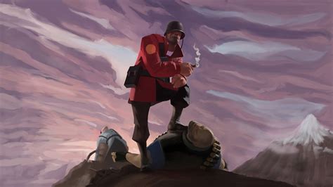 Tf2 Wallpaper Soldier Team Fortress 2 Soldier Team Fortress 2 Team