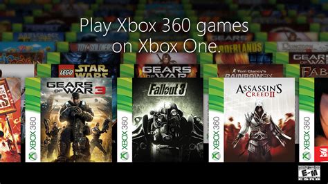 Here Are The Xbox 360 Games You Can Play On The Xbox One
