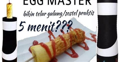 Egg chicken roll ala gerai cepat saji jepang ternyata tidak sulit untuk dimasak sendiri. Review Egg Master Magic Egg Roll Alat Pembuat Sostel Telur ...